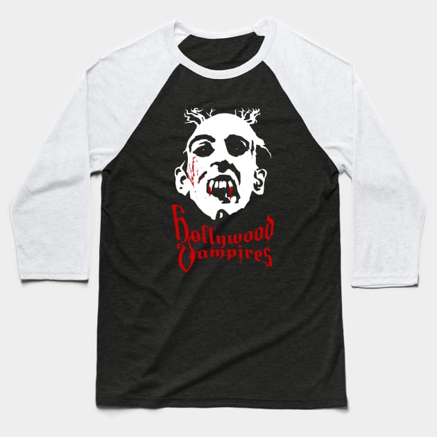 hollywood vampires Baseball T-Shirt by VizRad